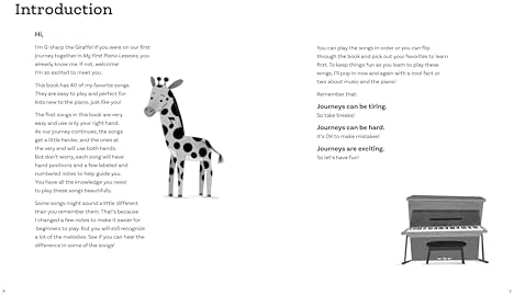 My First Piano Sheet Music: Easy, Fun-to-Play Popular Songs for Kids (My First Piano Books) by Emily Norris