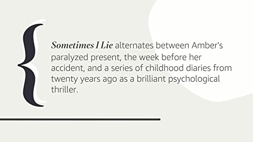 Sometimes I Lie: A Novel by Alice Feeney