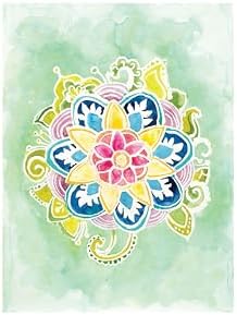The Reverse Coloring Book™: Mindful Journeys: Be Calm and Creative: The Book Has the Colors, You Draw the Lines by Kendra Norton