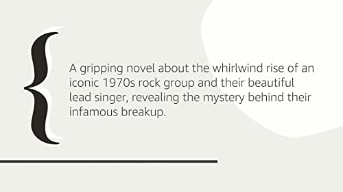 Daisy Jones & The Six: Reese's Book Club: A Novel by Taylor Jenkins Reid
