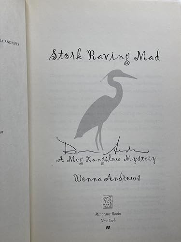 Stork Raving Mad: A Meg Langslow Mystery by Donna Andrews
