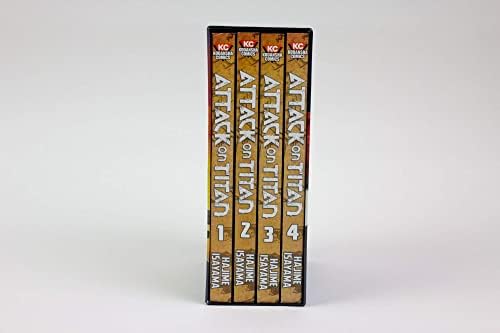 Attack on Titan Season 1 Part 1 Manga Box Set (Attack on Titan Manga Box Sets) by Hajime Isayama