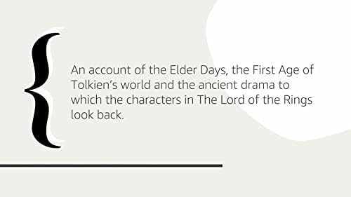 The Silmarillion by J.R.R. Tolkien