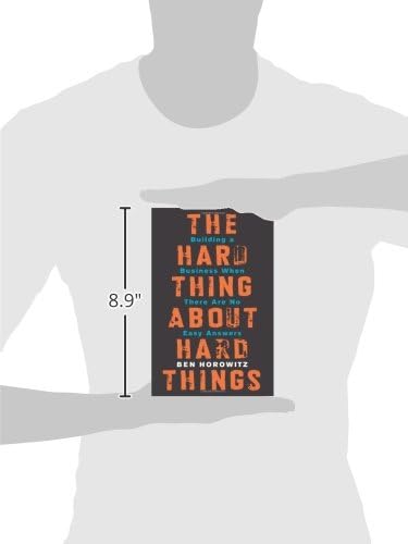 The Hard Thing About Hard Things: Building a Business When There Are No Easy Answers―Straight Talk on the Challenges of Entrepreneurship by Ben Horowitz