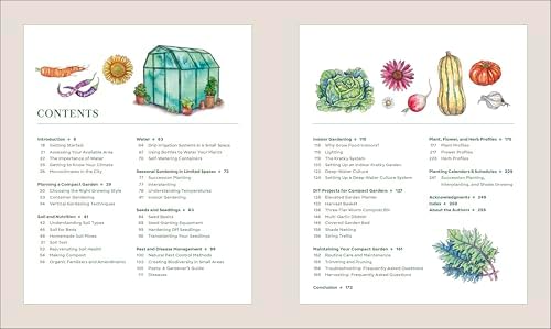 The Compact Garden: A Beginner's Guide to Growing Vegetables in Small Spaces by Marv Lopez