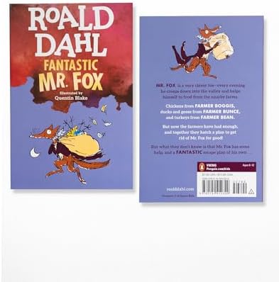 Roald Dahl Magical Gift Boxed Set (4 Books): Charlie and the Chocolate Factory, James and the Giant Peach, Fantastic Mr. Fox,Charlie and the Great Glass Elevator by Roald Dahl