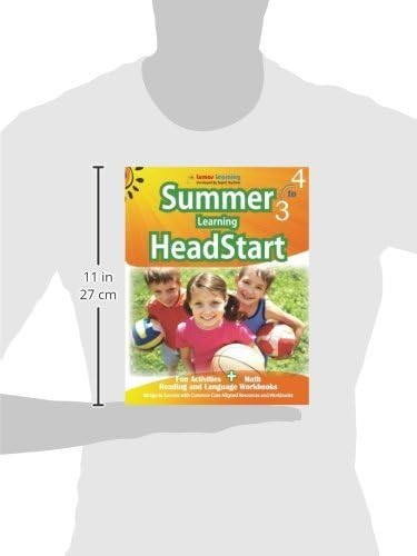 Summer Learning HeadStart, Grade 3 to 4: Fun Activities Plus Math, Reading, and Language Workbooks: Bridge to Success with Common Core Aligned ... (Summer Learning HeadStart by Lumos Learning) by Lumos Learning