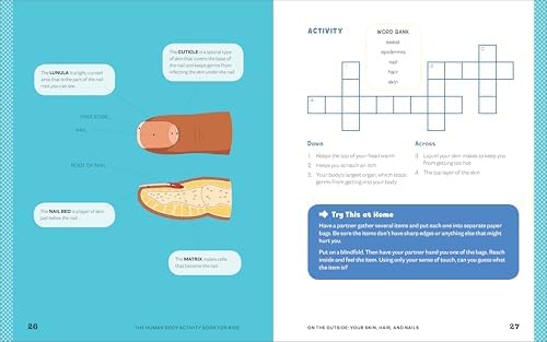 Human Body Activity Book for Kids: Hands-On Fun for Grades K-3 by Katie Stokes MEd PhD