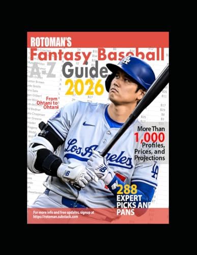 Rotoman's Fantasy Baseball Guide A-Z 2026 by Peter Kreutzer