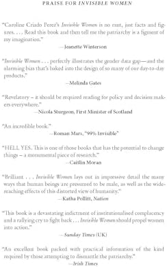 Invisible Women: Data Bias in a World Designed for Men by Caroline Criado Perez