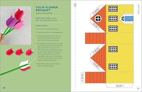 Paper Crafts for Kids: 25 Cut-Out Activities for Kids Ages 4-8 by Stefania Luca