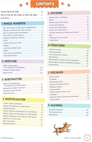 Catch-Up Math: 6th Grade by Teacher Created Materials