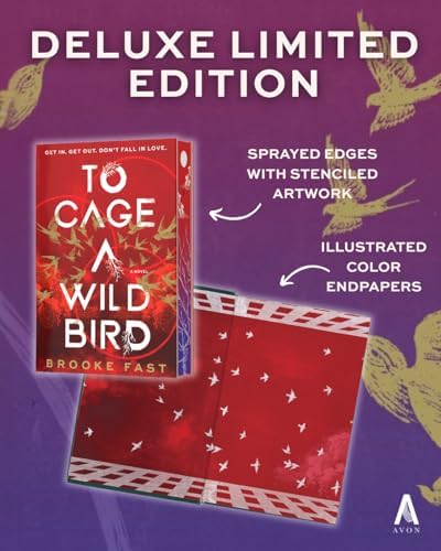 To Cage a Wild Bird (Deluxe Limited Edition): A Fast-Paced Novel of Forbidden Love and Survival in a Brutal Dystopian Prison (Divided Fates, 1) by Brooke Fast