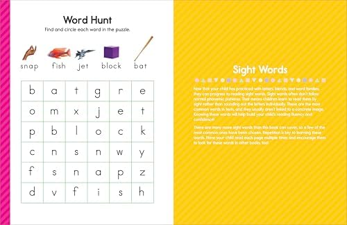 My First Learn-to-Read Preschool Workbook: Practice Pre-Reading Skills with Phonics, Sight Words, and Simple Stories! (My First Preschool Skills Workbooks) by Sarah Chesworth