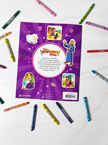 The Beginner's Bible Super Girls of the Bible Sticker and Activity Book by The Beginner's Bible