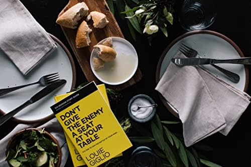 Don't Give the Enemy a Seat at Your Table Bible Study Guide plus Streaming Video: It's Time to Win the Battle of Your Mind by Louie Giglio
