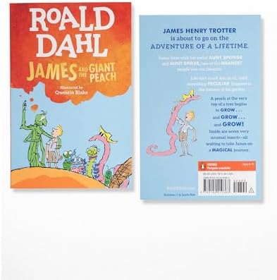 Roald Dahl Magical Gift Boxed Set (4 Books): Charlie and the Chocolate Factory, James and the Giant Peach, Fantastic Mr. Fox,Charlie and the Great Glass Elevator by Roald Dahl