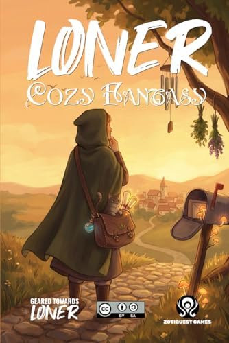 Loner: Cozy Fantasy: A solo tabletop RPG of gentle magic, found family, and everyday wonders by Roberto Bisceglie