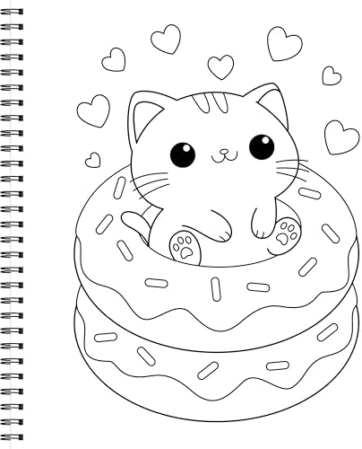 Simple and Sweet Coloring Book: Cute Cats by New Seasons