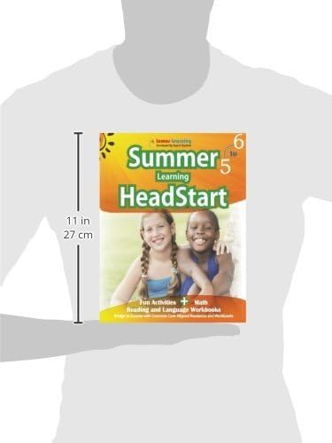 Summer Learning HeadStart, Grade 5 to 6: Fun Activities Plus Math, Reading, and Language Workbooks: Bridge to Success with Common Core Aligned ... (Summer Learning HeadStart by Lumos Learning) by Lumos Learning