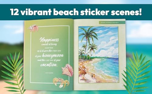 Sticker by Number Beach Vacation: Fusion of Paint-by-Number and Sticker Fun by Sticker Emporium by Parragon Books