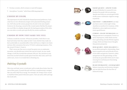 Crystals for Beginners: The Guide to Get Started with the Healing Power of Crystals by Karen Frazier