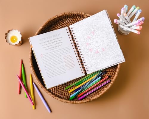 Set Your Mind on Things Above: Devotional Adult Coloring Book (75 Daily Devotions and Coloring Pages to Steady Your Soul) – The Perfect Gift for Christian Women (Faith Inspired Creativity) by DaySpring