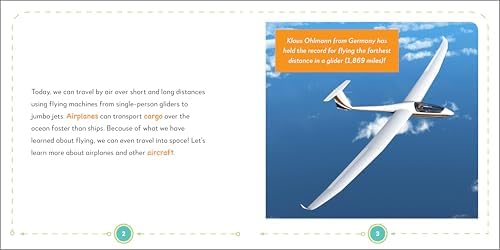 My First Book of Airplanes: All About Flying Machines for Kids by Kristina A. Holzweiss MSLIS MA