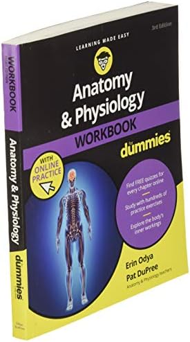Anatomy & Physiology Workbook For Dummies with Online Practice by Erin Odya