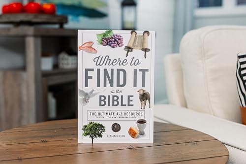 Where to Find It in the Bible: Topical Index for Quick-and-Easy Reference (A to Z Series) by Ken Anderson