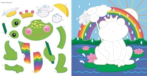 My First Color-By-Sticker Book - Rainbow Magic by Peter Pauper Press