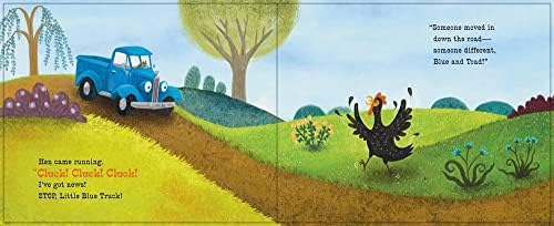 Little Blue Truck Makes a Friend: A Farmyard Story About Welcoming New Friends for Children (Ages 4–8) by Alice Schertle