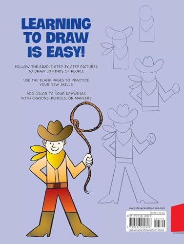 How to Draw People: Easy Step-by-Step Drawings! (Dover How to Draw) by Barbara Soloff Levy