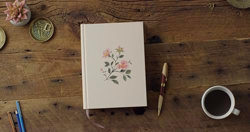 ESV Single Column Journaling Bible (Cloth over Board, Rosehip Design): Holy Bible, English Standard Version by ESV Bibles