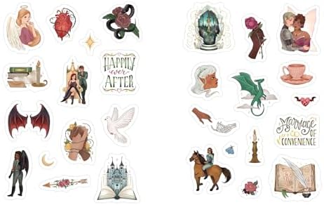 Fall in Love & Save the World: A Romantasy Sticker Book by Catarina Cruz