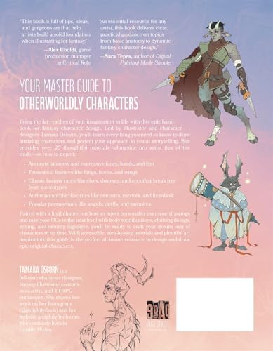 Draw Your Own Fantasy Characters: Design Original Characters for RPG Worlds and Beyond by Tamara Osborn