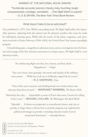 The Right Stuff by Tom Wolfe