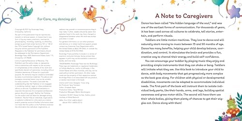 Stomp, Wiggle, Clap, and Tap: My First Book of Dance (Toddler Art Books) by Rachelle Burk