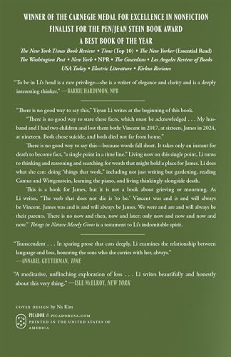 Things in Nature Merely Grow by Yiyun Li