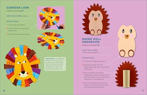 Paper Crafts for Kids: 25 Cut-Out Activities for Kids Ages 4-8 by Stefania Luca
