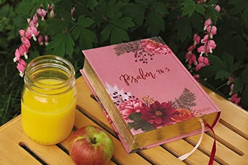 NIV, Artisan Collection Bible, Women’s Bible with Journaling Space, Cloth over Board, Pink Floral, Designed Edges under Gilding, Red Letter, Comfort Print by Zondervan