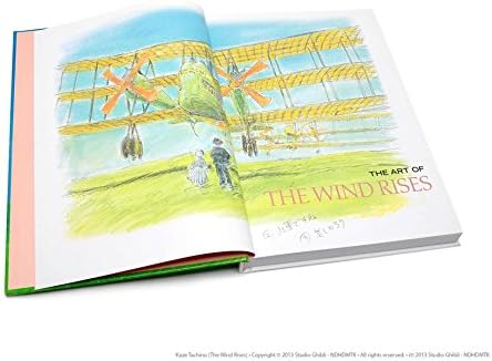 The Art of the Wind Rises by Hayao Miyazaki