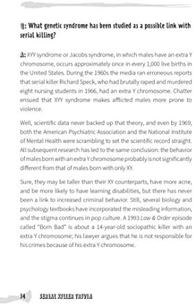 Serial Killer Trivia: Fascinating Facts and Disturbing Details That Will Freak You the F*ck Out (True Crime) by Michelle Kaminsky