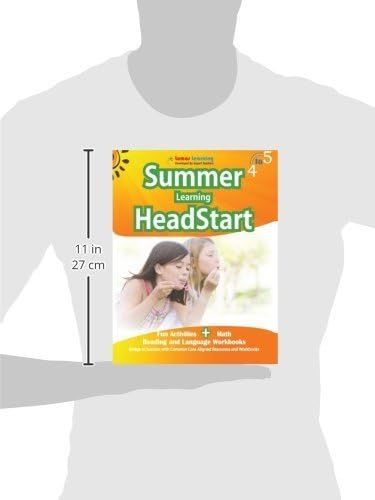 Summer Learning HeadStart, Grade 4 to 5: Fun Activities Plus Math, Reading, and Language Workbooks: Bridge to Success with Common Core Aligned ... (Summer Learning HeadStart by Lumos Learning) by Lumos Learning