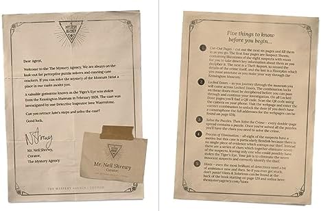 The Museum Heist: A Mystery Agency Puzzle Book by Henry Lewis