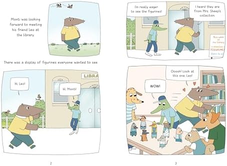 Monti and Leo: A Mystery in Pocketville by Sylvie Kantorovitz