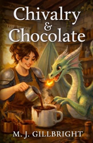 Chivalry & Chocolate: A Cozy Fantasy of Dragons and Desserts (The Neapolitan Ice Cream Sisters) by M. J. Gillbright