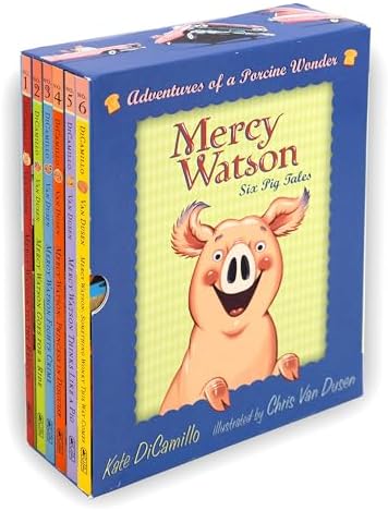 Mercy Watson Boxed Set: Adventures of a Porcine Wonder: Books 1-6 by Kate DiCamillo