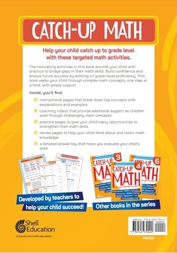 Catch-Up Math: 5th Grade by Teacher Created Materials