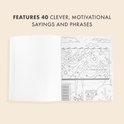 Good Things Grow Here: An Adult Coloring Book with Inspirational Quotes and Removable Wall Art Prints by Elizabeth Gray
